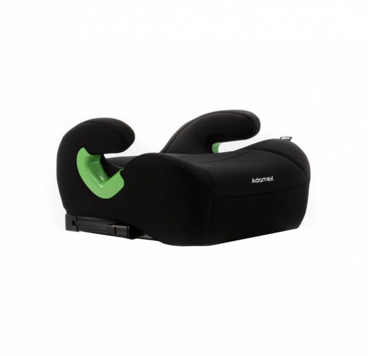 Inaltator auto pentru copii, Adamex Bass, omologat R129 i-Size, cu bare isofix reglabile si spuma moale, 125-150 cm sau 22-36 kg, Negru - 3
