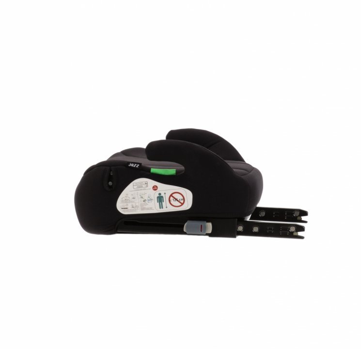 Inaltator auto pentru copii isofix Adamex Jazz, omologat R129 i-Size, bare isofix reglabile, suport pahar, husa detasabila, 125-150 cm sau 22-36 kg, Negru - 3