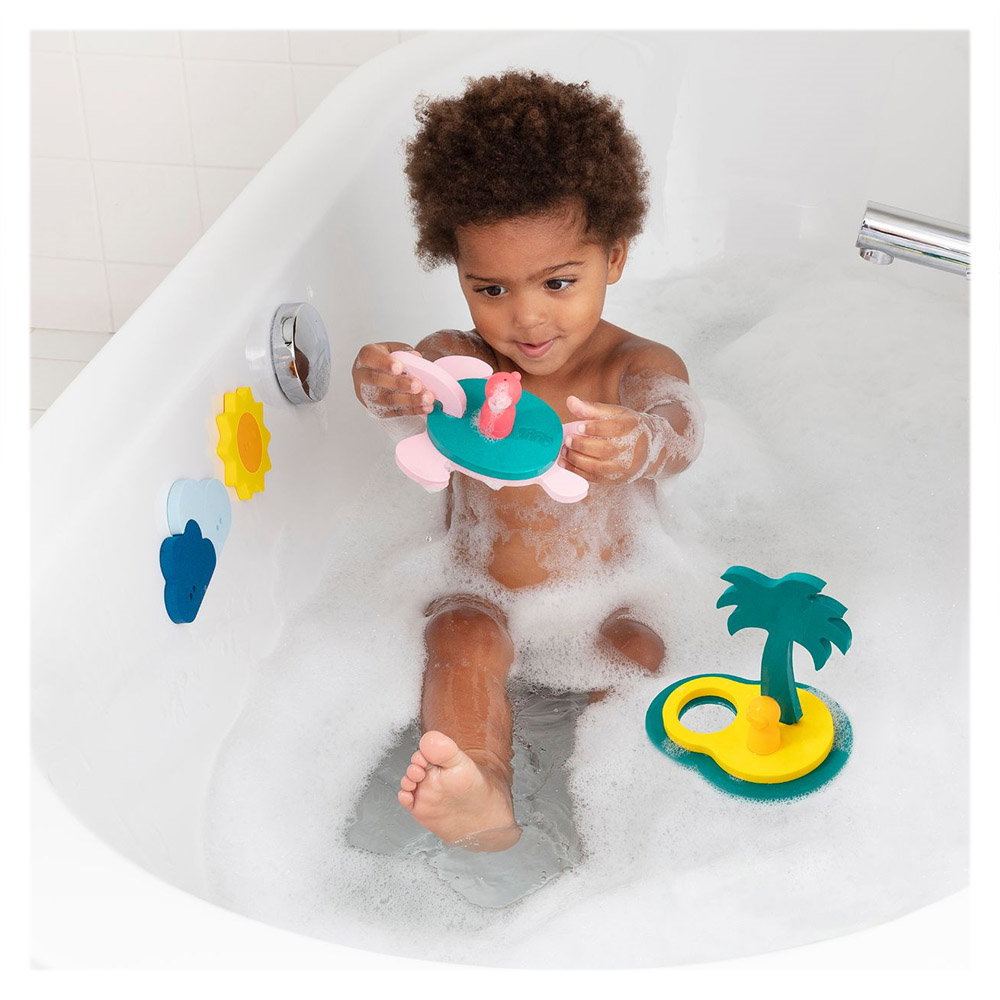 Jucarii de baie din spuma Insula comorilor Quut Toys - 1 | YEO