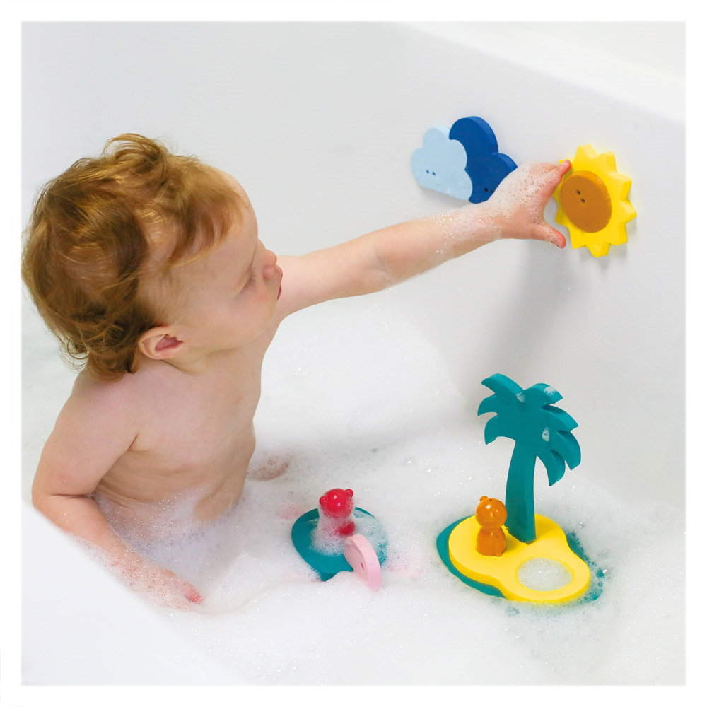 Jucarii de baie din spuma Insula comorilor Quut Toys - 2 | YEO