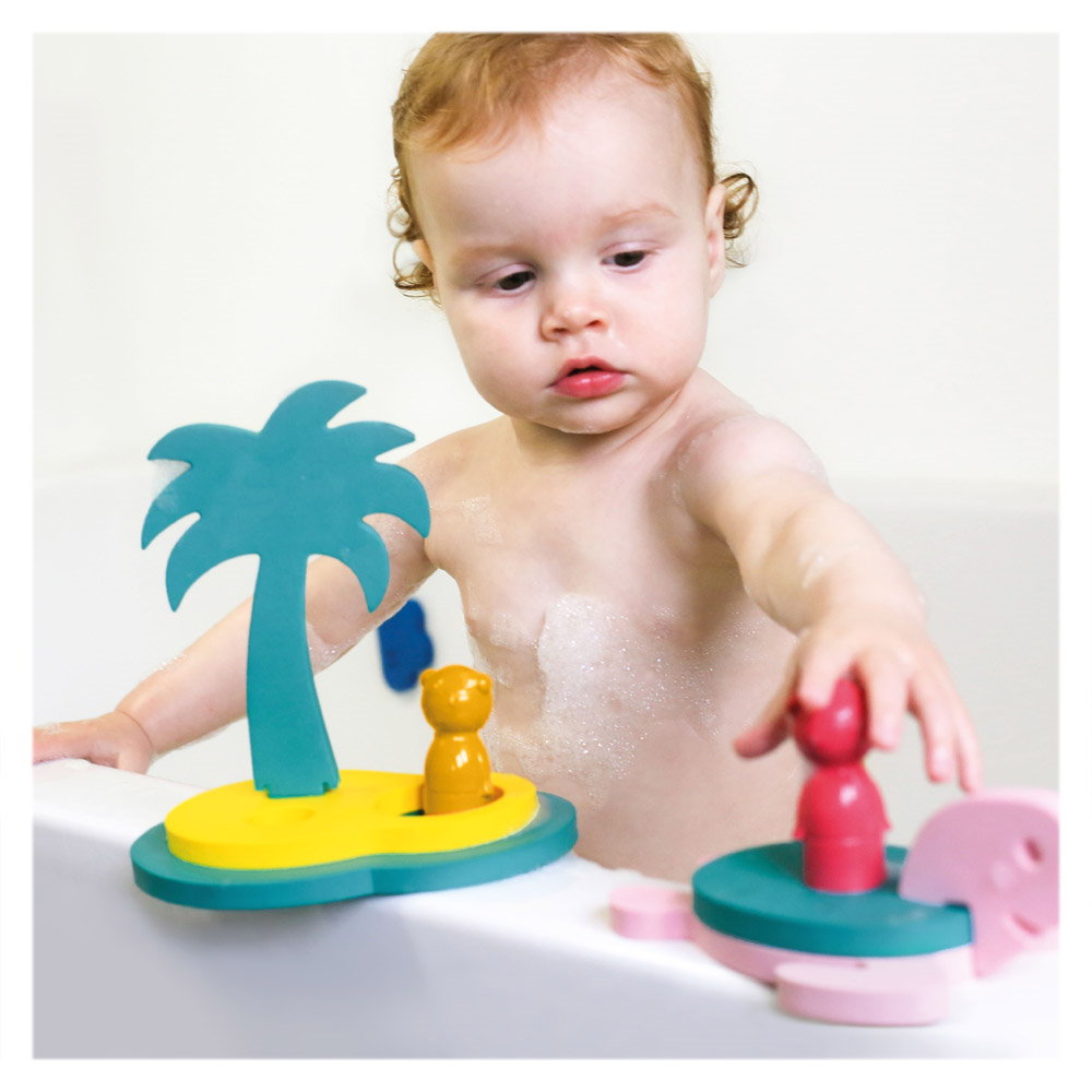 Jucarii de baie din spuma Insula comorilor Quut Toys - 3 | YEO