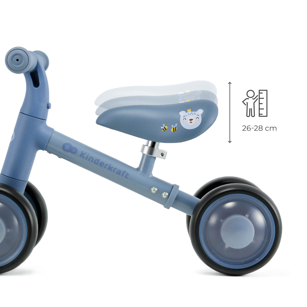 Ride On pentru copii Kinderkraft Cutie Flash Blue - 5