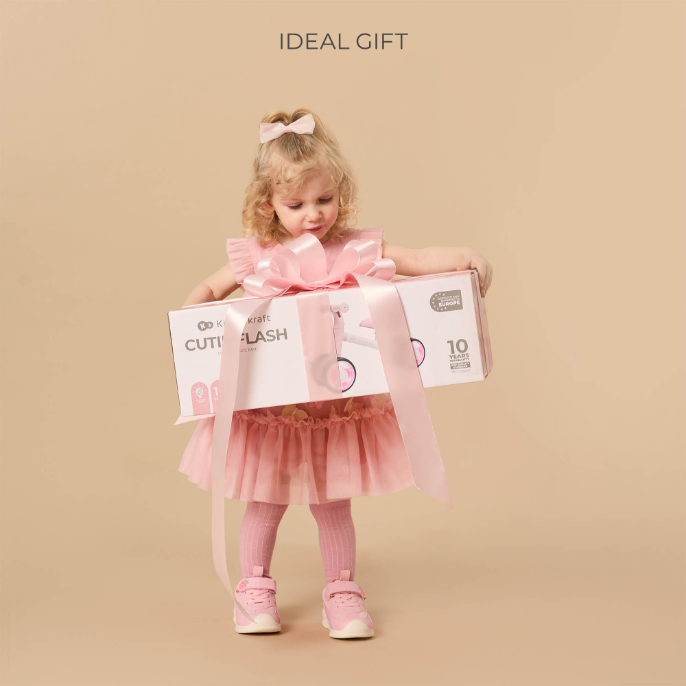 Ride On pentru copii Kinderkraft Cutie Flash Pink - 2