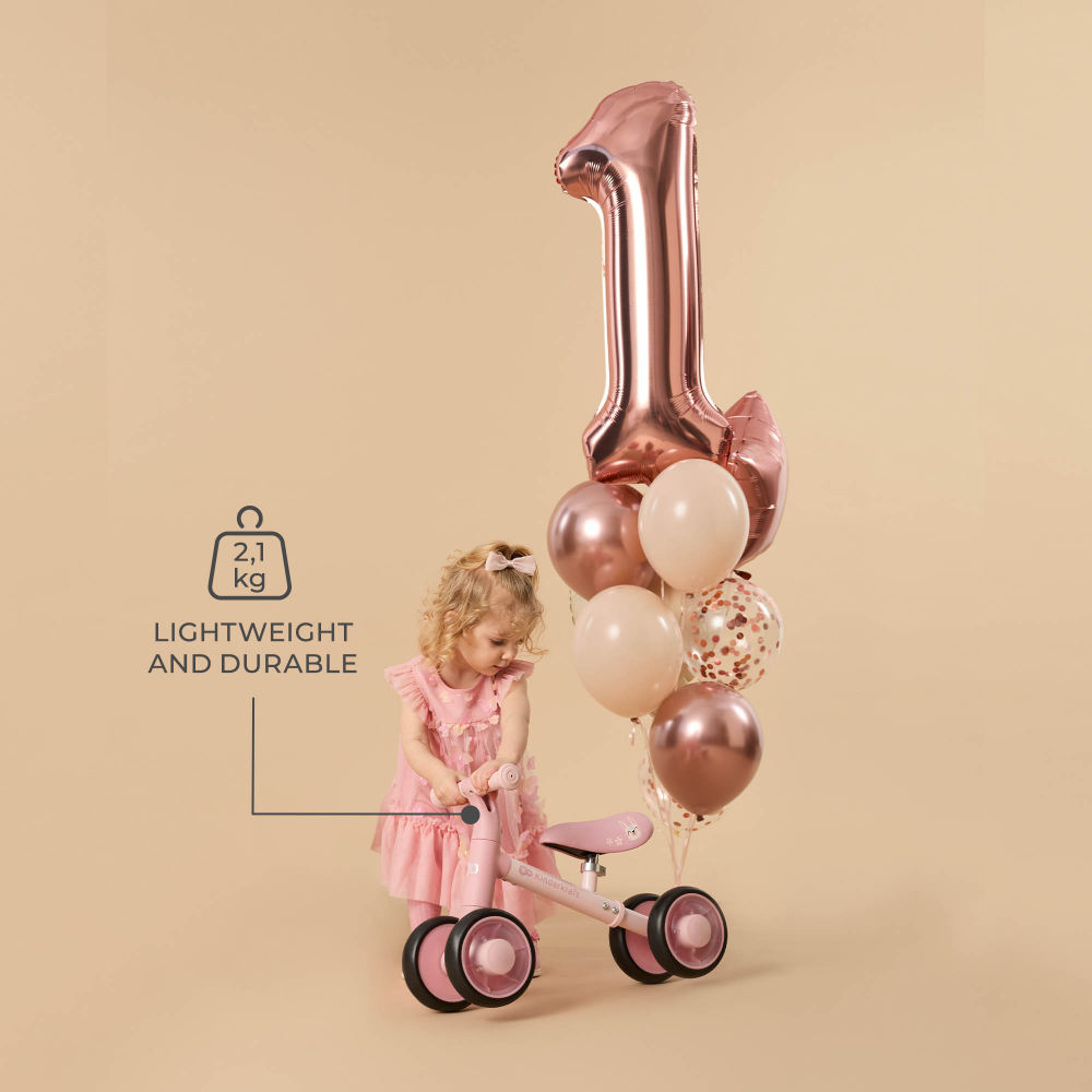 Ride On pentru copii Kinderkraft Cutie Flash Pink - 3