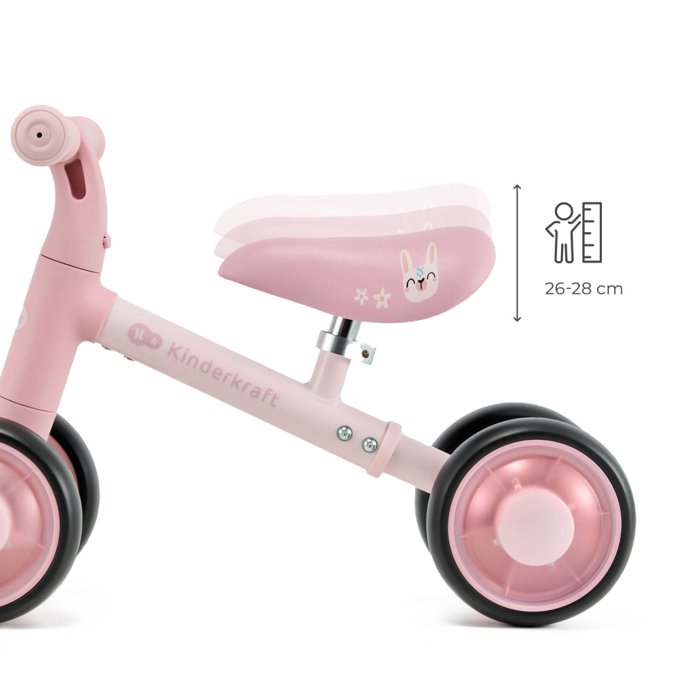 Ride On pentru copii Kinderkraft Cutie Flash Pink - 4