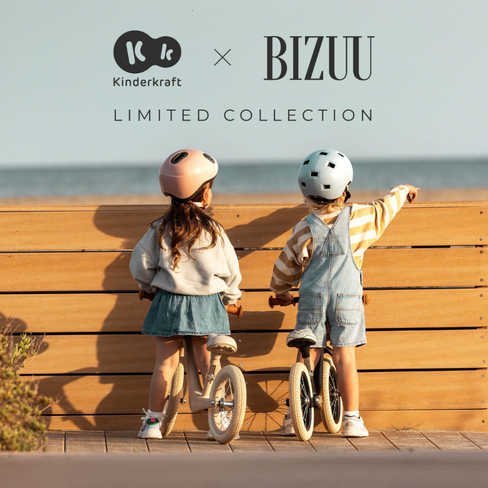 Bicicleta de echilibru Kinderkraft Rapid 2 Bizuu Beige, cadru din aliaj de magneziu, scaun reglabil, clopotel si cos pentru jucarii - 4 | YEO