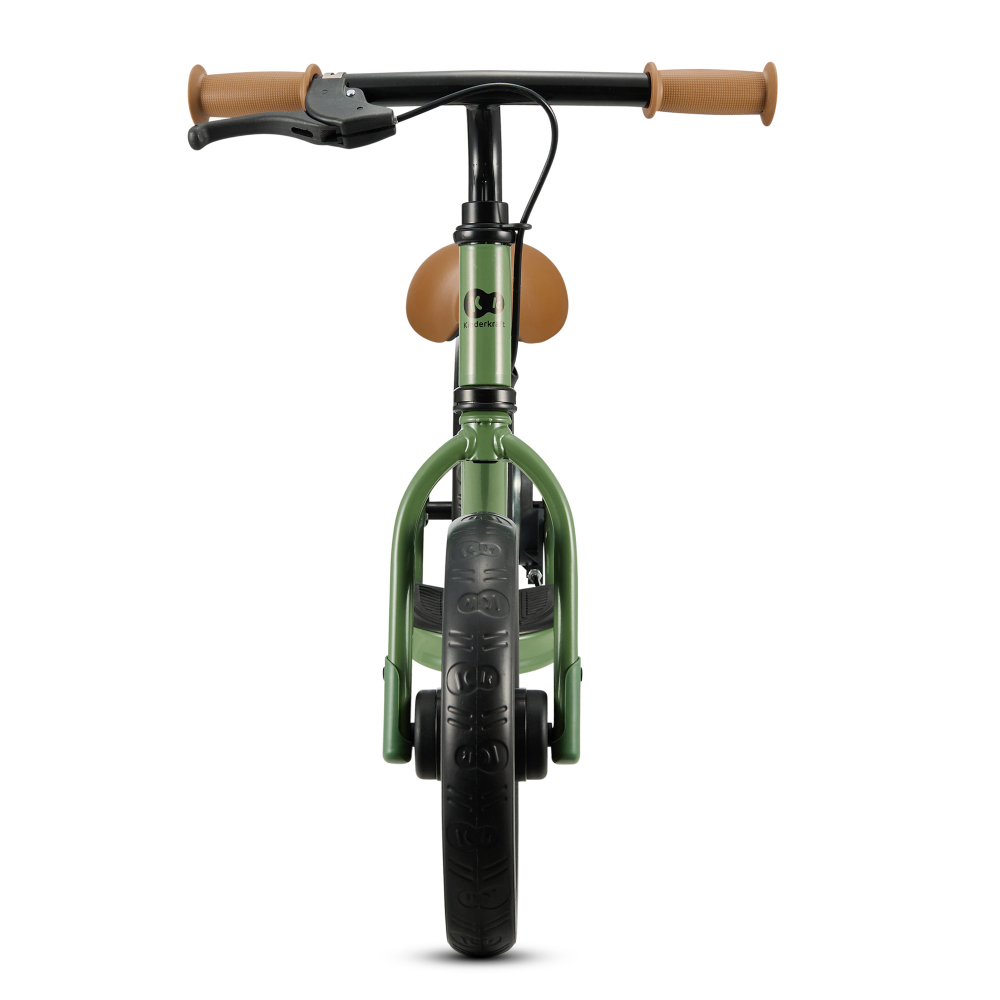 Bicicleta pentru copii Kinderkraft Space Light Green fara pedale, cu suport picioare, frana de mana, greutate admisa 35 kg - 1 | YEO