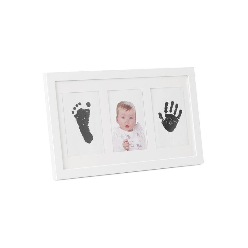 Kit rama foto tripla Jane White cu cerneala pentru manuta si piciorus, Non-toxic - 4