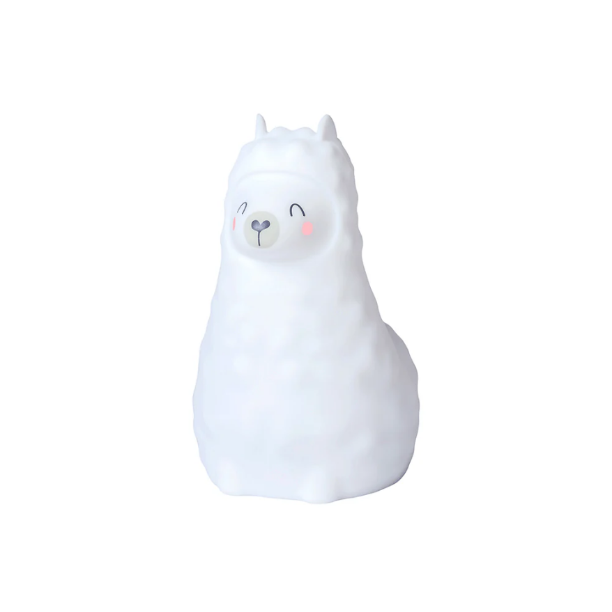 Lampa de veghe din silicon premium diverse lumini Wild Alpaca alb - 2
