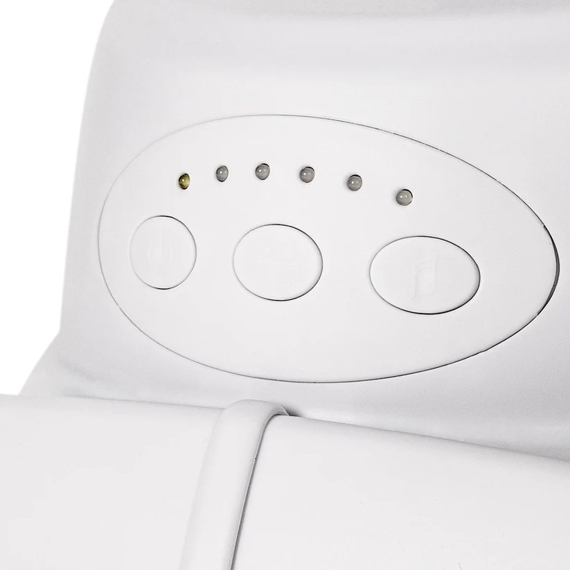 Leagan electric rotativ 360 cu melodii, sunete si inclinare reglabila Carrello Mio Linen Beige - 3