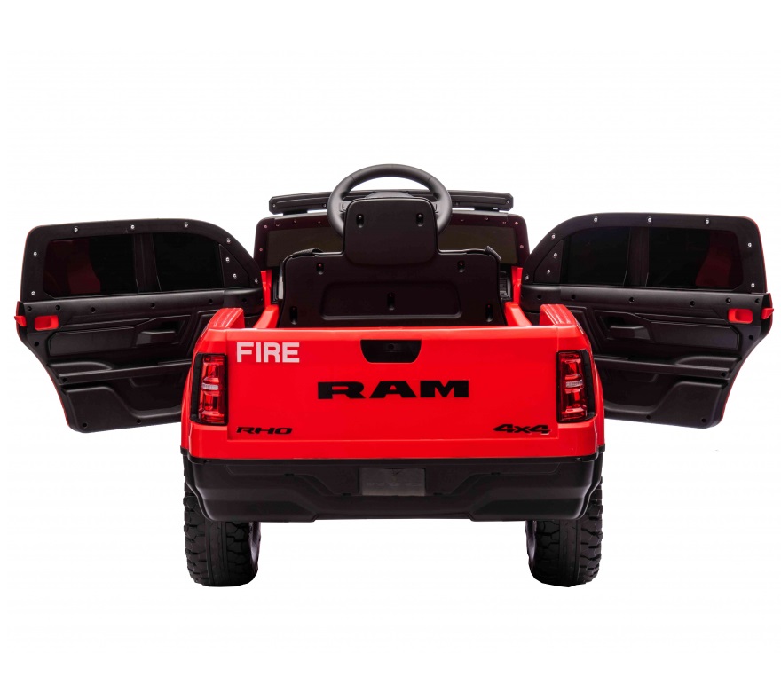 Masinuta electrica pentru copii Nichiduta Fire Rescue Super Truck 4x4,licenta RAM,Roti EVA,4 motoare x 38w, Megafon,Usi cu deschidere,Acumulator 12V7Ah, Telecomanda 2,4G,Suspensii,Lumini LED, Mufa USB,MP3 - 1 | YEO