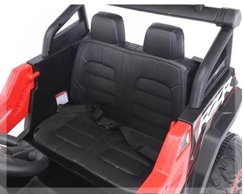 Masinuta electrica pentru copii Nichiduta Sport RZR Red 12V, Telecomanda 2.4G, Roti rezistente cu suspensii,2 motoarex38W, Acumulator 12V7Ah, Functie leganare, Bullbar cu lumini LED, USB,MP3,Bluetooth, Centura de siguranta - 2