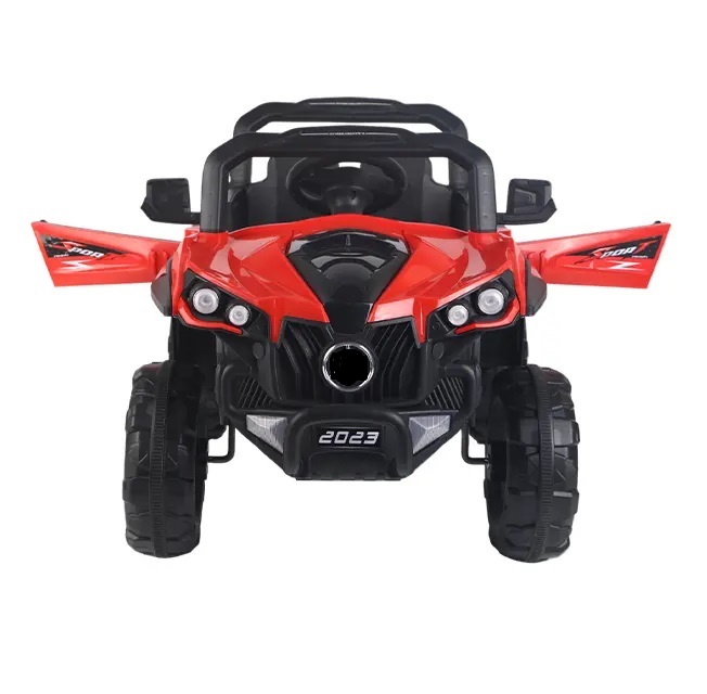 Masinuta electrica pentru copii Nichiduta Sport UTV 2023 Red, Telecomanda 2.4G cu 3viteze, 2 motoarex38W, Suspensii, Roti rezistente, Slow Start, Lumini LED, USB,Bluetooth,Centura de siguranta,Functie swing,Usi cu deschidere