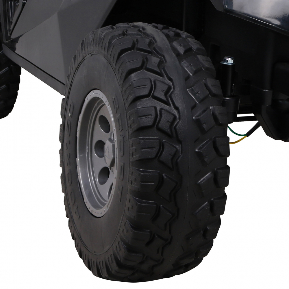 Masinuta electrica pentru copii Buggy Clash 4x4 Black, 4 motoare de 45W, 2 baterii de 12V7Ah, Telecomanda 2,4 GHz, roti EVA cu suspensii, sistem audio complet MP3, USB, Bluetooth, Radio FM - 3