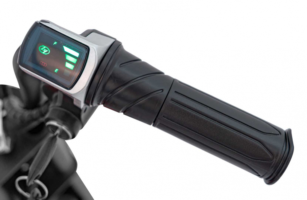 Motocicleta electrica pentru copii Speed Power Black, pornire la cheie, motor 250W, baterie 24V7Ah, roti pneumatice, scaun ergonomic din piele, lumina frontala LED, claxon, muzica preinstalata, pana la 80 kg - 8