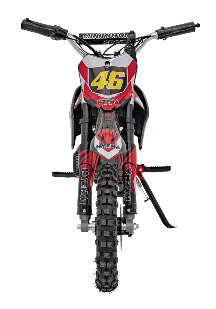 Motocicleta electrica pentru copii Renegade 50R Red, motor puternic de 500W, viteza maxima 24 kmh, baterie reincarcabila 36V9Ah, suspensie, transmisia pe lant, anvelope gonflabile