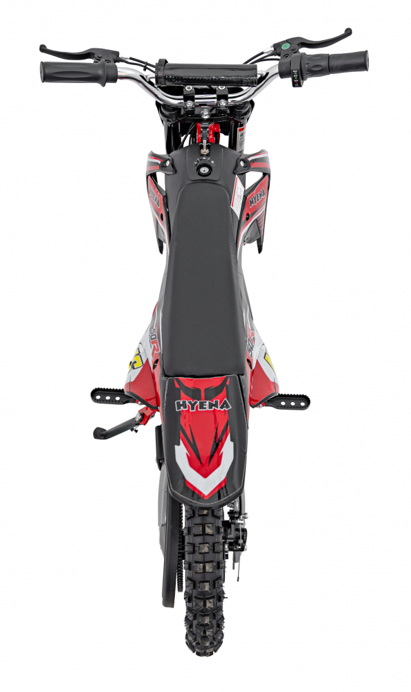Motocicleta electrica pentru copii Renegade 50R Red, motor puternic de 500W, viteza maxima 24 kmh, baterie reincarcabila 36V9Ah, suspensie, transmisia pe lant, anvelope gonflabile - 9