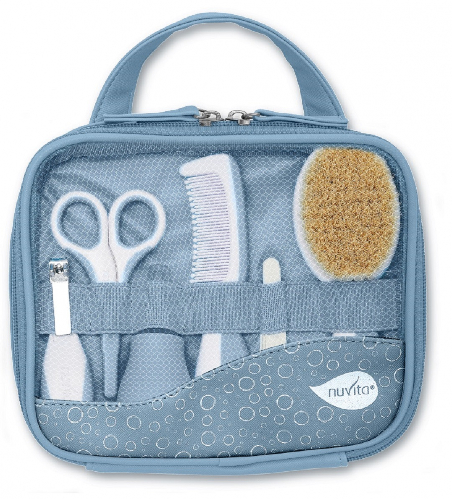 Kit de ingrijire pentru bebelui Nuvita Powder Blue - 1 | YEO