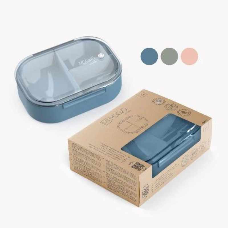 Cutie mica pentru pranz Nuvita Powder Blue 490 ml - 3 | YEO