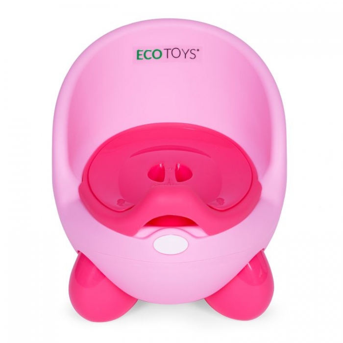 Olita pentru copii, insertie detasabila, picioare antiderapante Ecotoys PP112 Roz - 2 | YEO