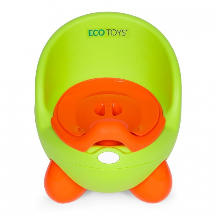 Olita pentru copii, insertie detasabila, picioare antiderapante Ecotoys PP112 Verde - 2 | YEO