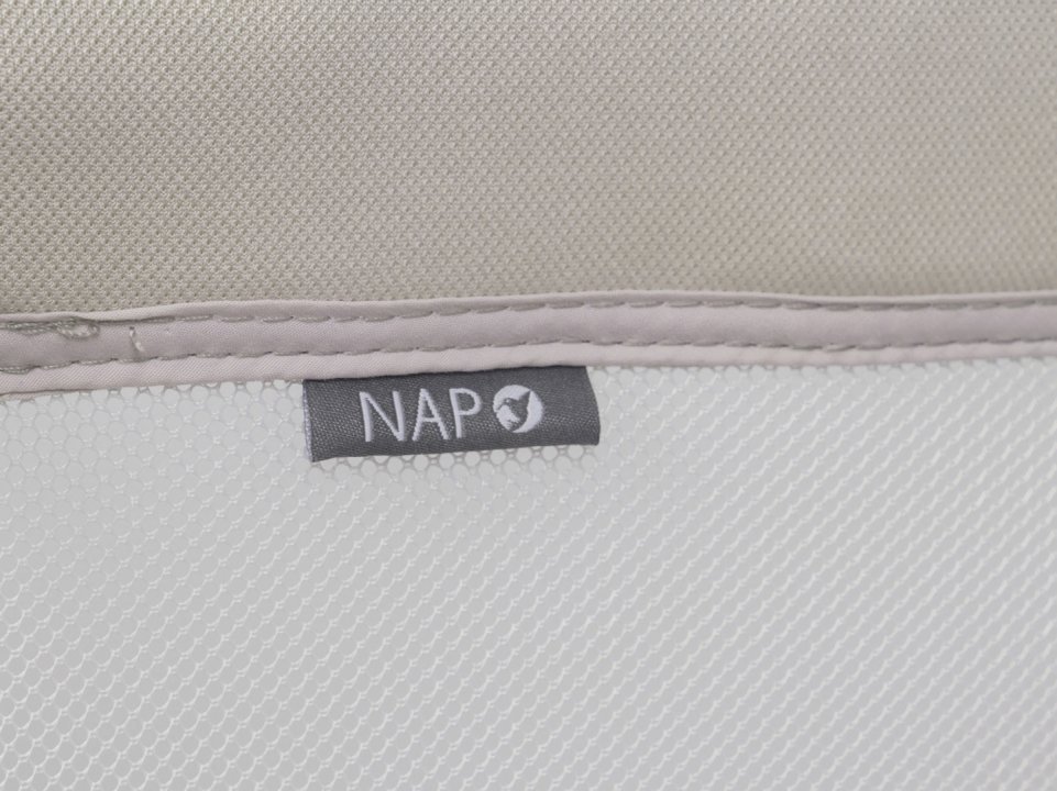 Patut Co-Sleeper 2 in 1 pentru copii Colibro Nap Bassinet, cu saltea inclusa, inaltime reglabila pe 9 nivele si unghi de inclinare de 30 de grade, dimensiuni 90 x 58 cm, Taupe - 4