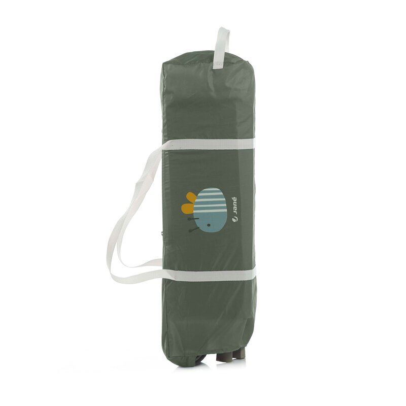 Patut pliabil Jane Duo Level Botanic cu roti, arcada cu jucarii, geanta de transport, doua nivele - 4