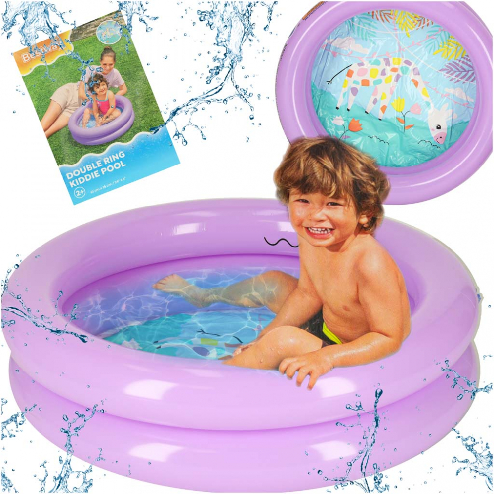 Piscina gonflabila pentru copii 61 cm Violet