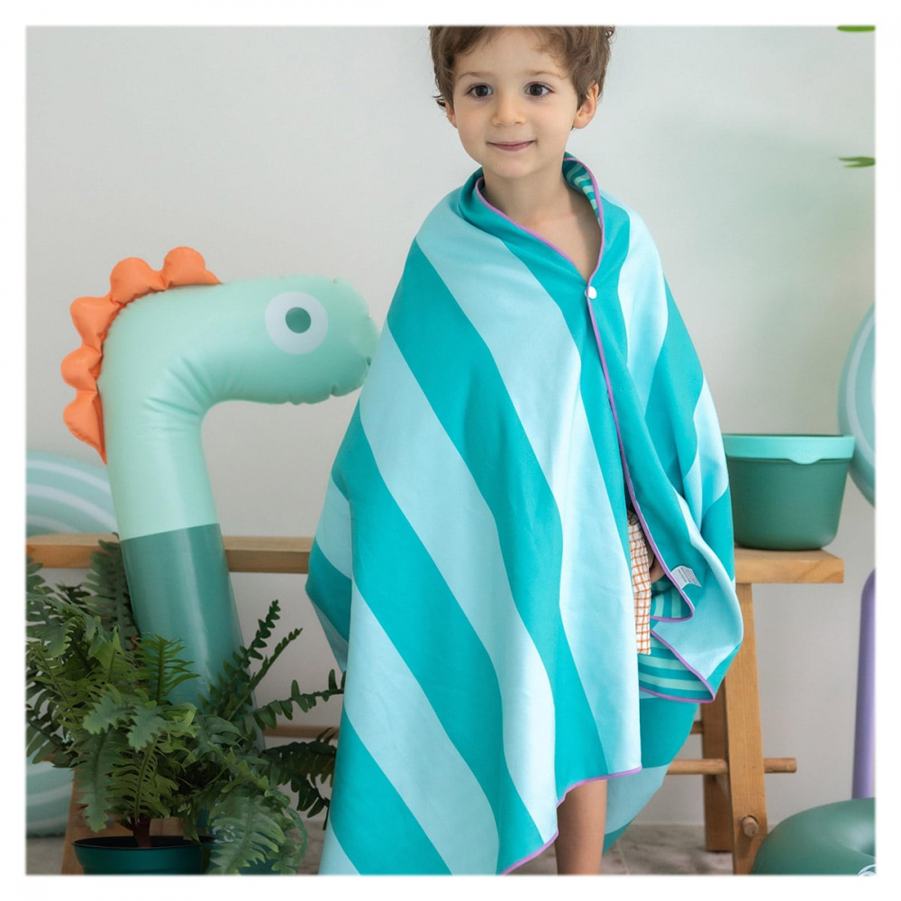 Prosop de plaja cu activitati Quut Toys 140 x 70 cm - 1 | YEO