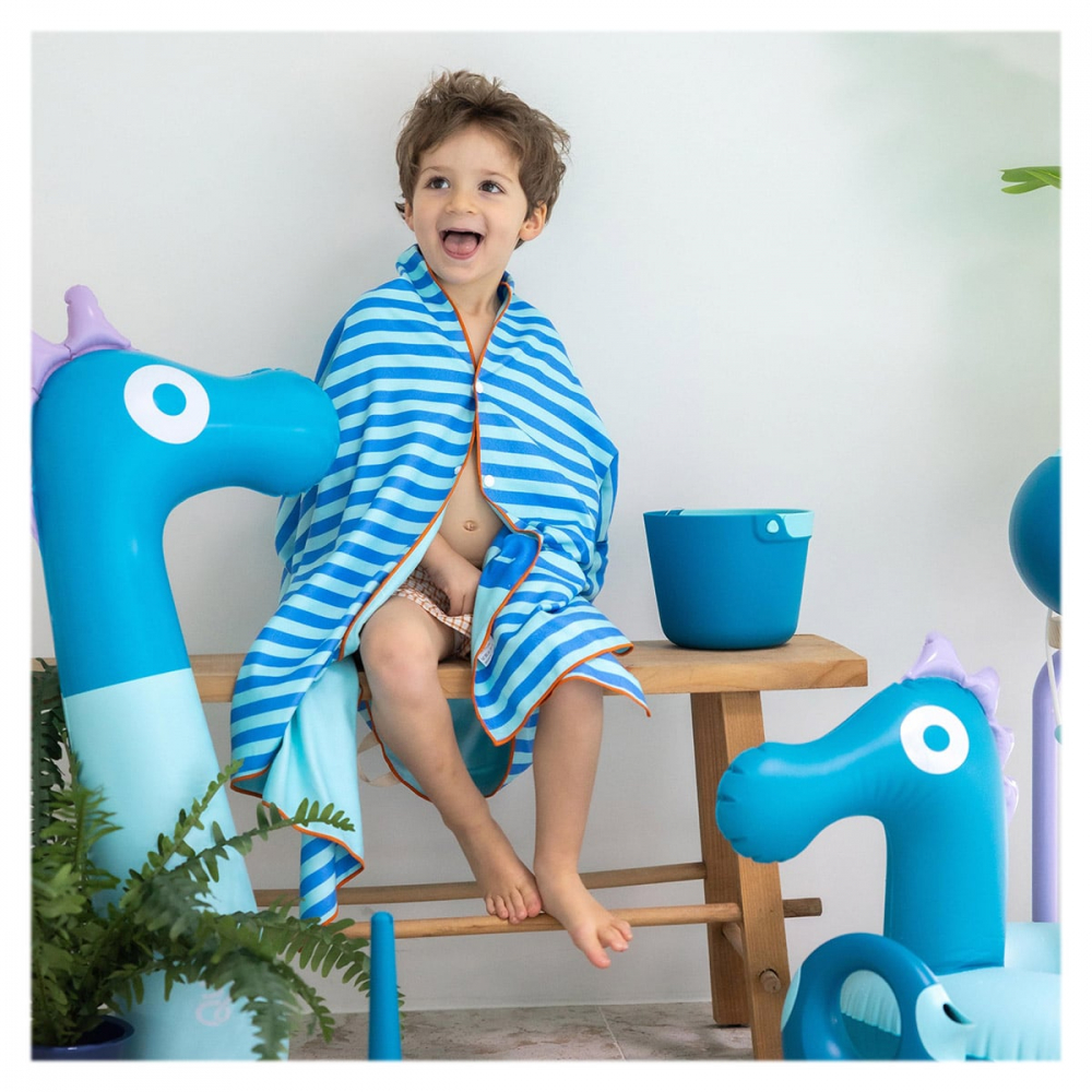 Prosop de plaja cu traseu auto Quut Toys 140 x 70 cm - 1 | YEO