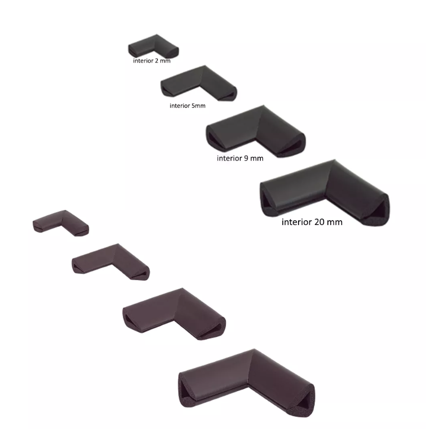Protectie muchii Car Boy Safety din spuma negru 9x35x14x2 mm