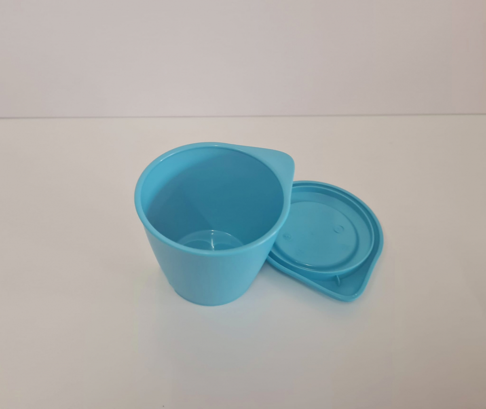 Recipient de stocare alimente pentru copii, Canpol, capacitate 140 ml, Albastru