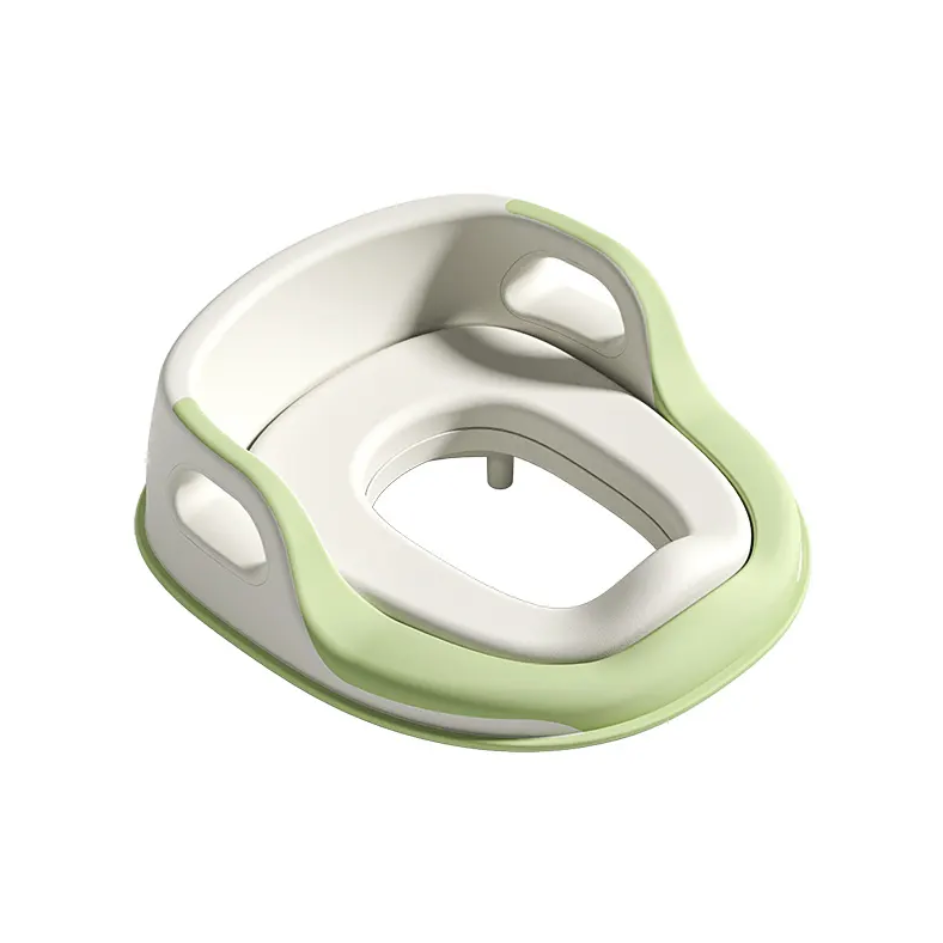 Reductor toaleta Bebe Royal Soft Verde anti-alunecare, reglabil