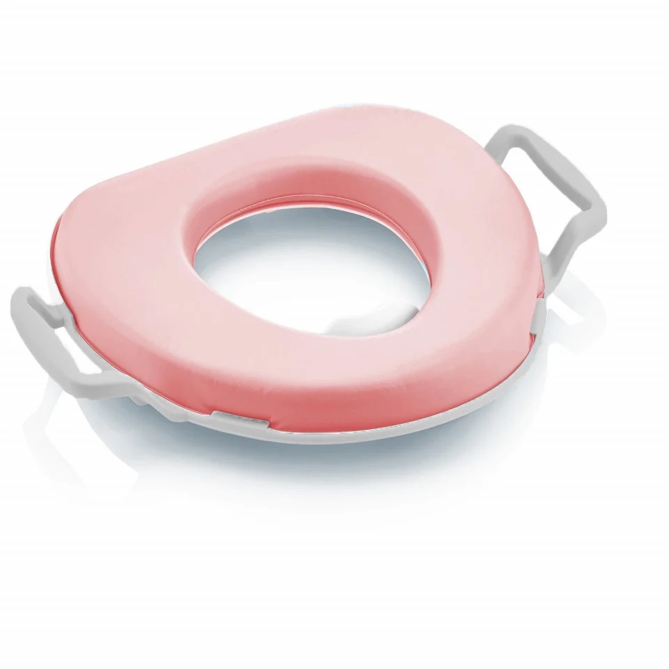 Reductor moale pentru toaleta BabyJem Lux Pink - 3 | YEO