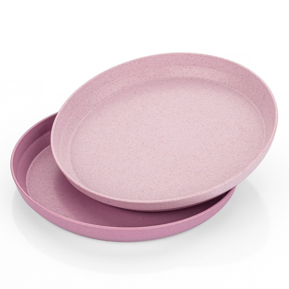 Set 2 farfurii Reer Growing Plate pink
