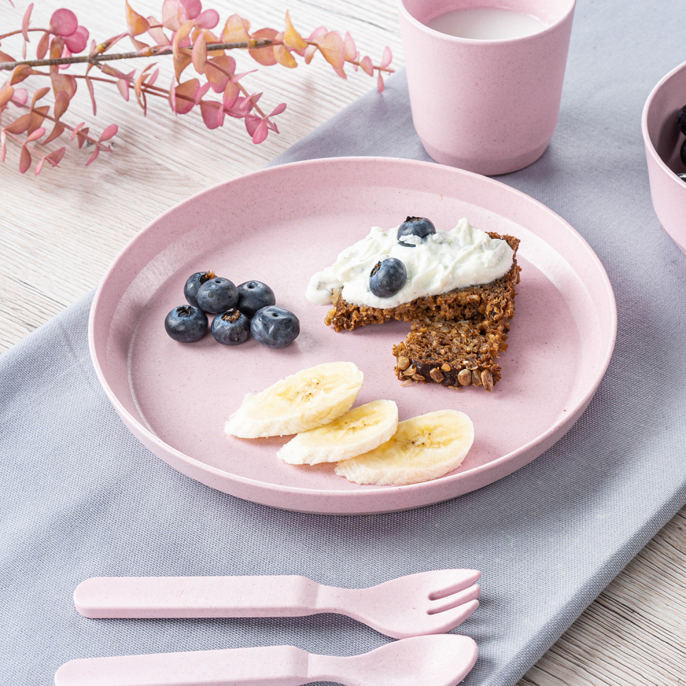 Set 2 farfurii Reer Growing Plate pink - 4 | YEO