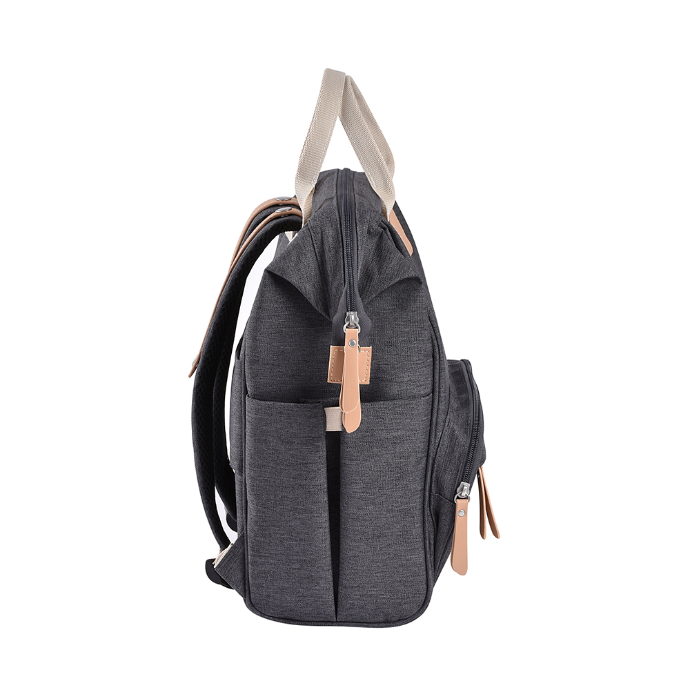 Rucsac de infasat Beaba Wellington Dark Heather Grey - 3