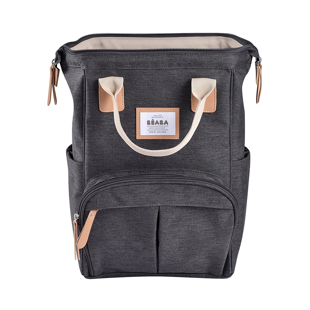 Rucsac de infasat Beaba Wellington Dark Heather Grey - 4