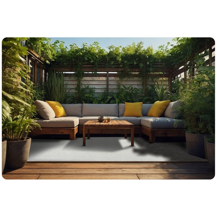 Salteluta de joaca multifunctionala tip puzzle 180 x 120 cm Massido 650100 Gri - 3