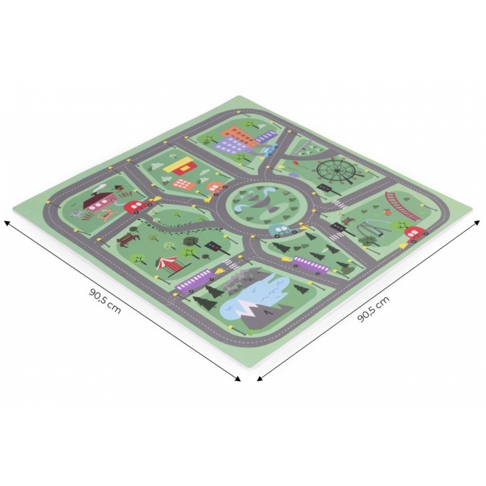 Salteluta de joaca pentru copii 90.5 x 90.5 x 1 cm Orasel - 6