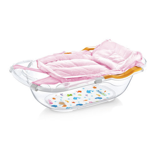 Salteluta de tip hamac pentru cadita BabyJem Roz