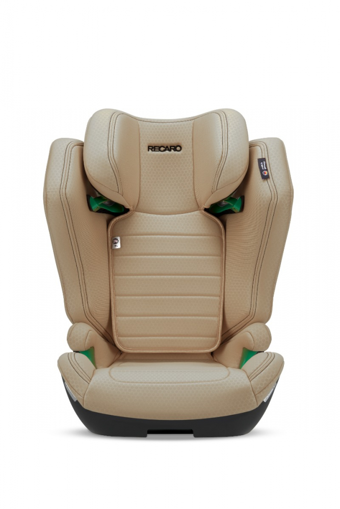 Scaun Auto cu Isofix Axion 1 Elegant Beige I-size testat ADAC, cu husa detasabila, sistem SPS, spatar reglabil