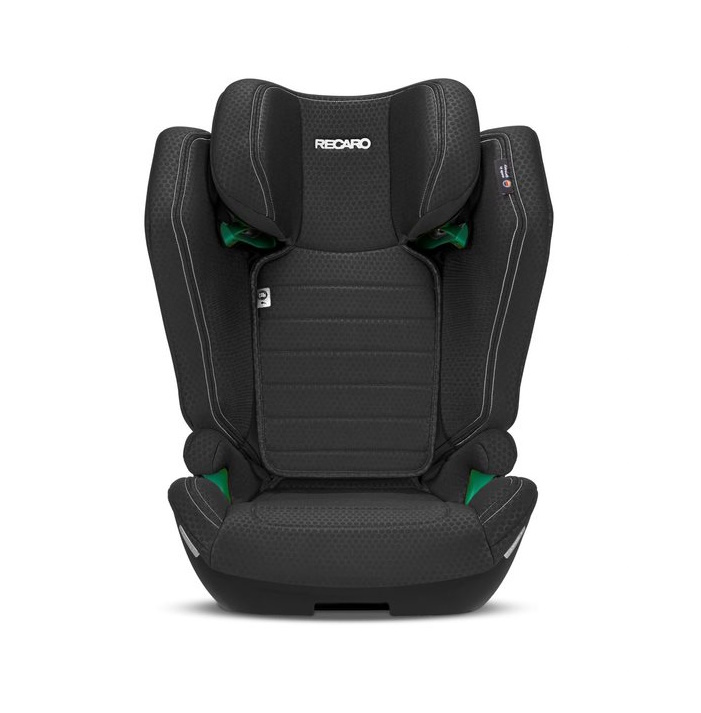 Scaun Auto cu Isofix Axion 1 Fresh Black I-size testat ADAC, cu husa detasabila, sistem SPS, spatar reglabil