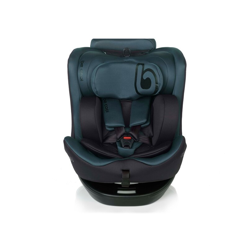 Scaun auto Be Cool Easy Be Petrol I-Size, Rotire 360 grade, 40-150 cm, 0-36 kg, Cu Isofix si Centura Top Tether