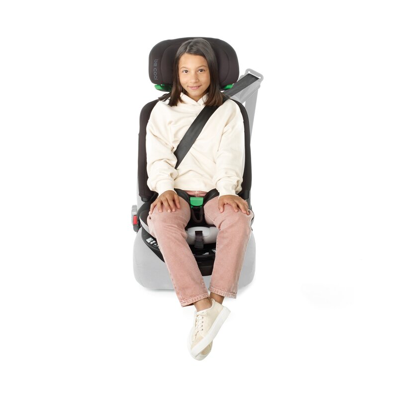 Scaun auto Be Cool Wagon Be Antracita I-Size, Rotire 360 grade, 40-150 cm, 0-36 kg, Isofix si picior stabilizator, protectie laterala de siguranta, Conform cu standardul ECE R129 - 3