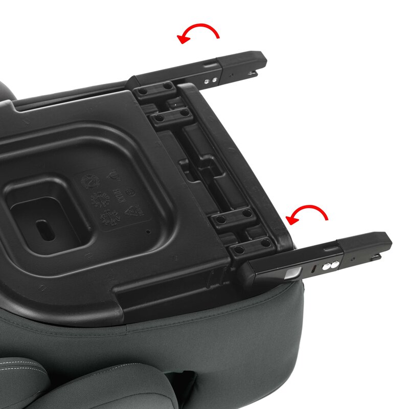 Scaun auto Nurse Country Storm I-Size cu sistem isofix, Pliabil, 100-150 cm, 4-12 ani, Conform standardului ECE R129 - 4