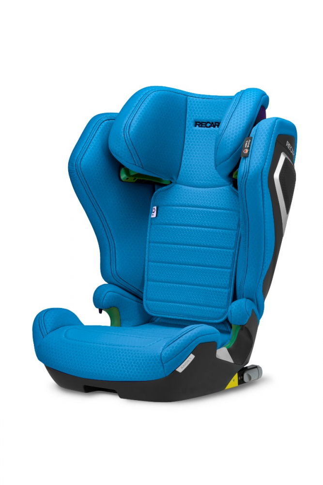 Scaun Auto cu Isofix Axion 1 Calm Blue I-size testat ADAC, cu husa detasabila, sistem SPS, spatar reglabil - 3