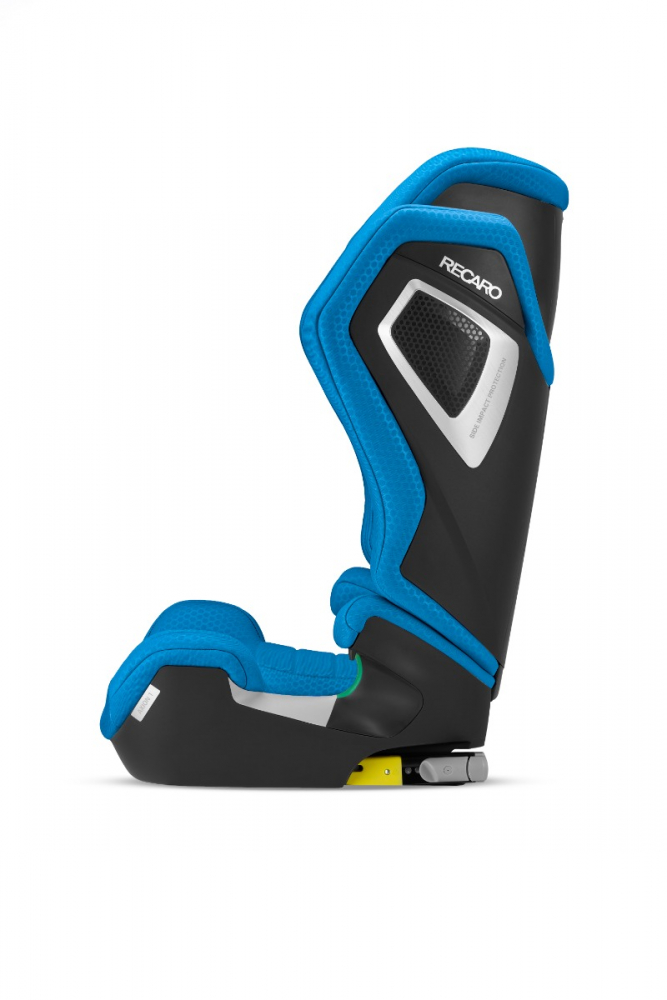 Scaun Auto cu Isofix Axion 1 Calm Blue I-size testat ADAC, cu husa detasabila, sistem SPS, spatar reglabil
