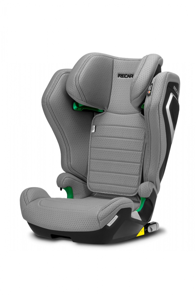 Scaun Auto cu Isofix Axion 1 Happy Grey I-size testat ADAC, cu husa detasabila, sistem SPS, spatar reglabil - 2 | YEO