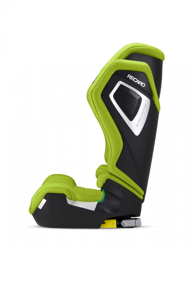 Scaun Auto cu Isofix Axion 1 Hello Green I-size testat ADAC, cu husa detasabila, sistem SPS, spatar reglabil